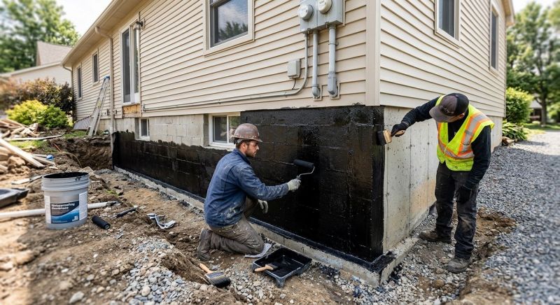 Basement Foundation Sealing in Fredericksburg, VA