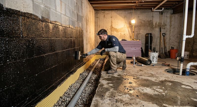 Basement Walls Waterproofing in Fort Myers, FL