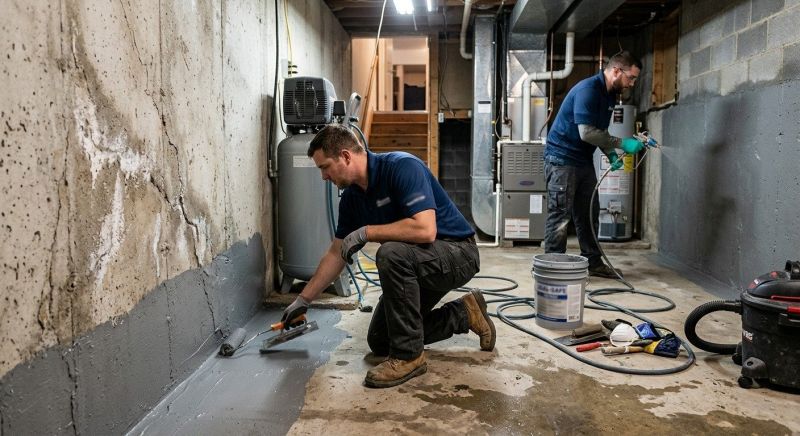 Basement Water Prevention in Greenville, SC