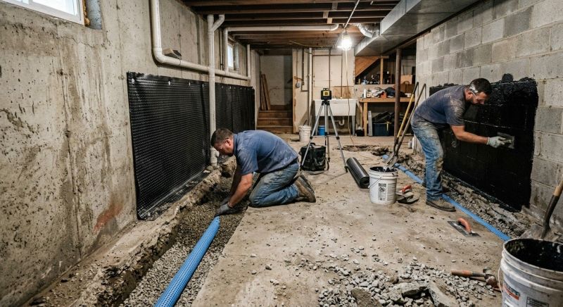 Cellar Waterproofing in Grand Rapids, MI