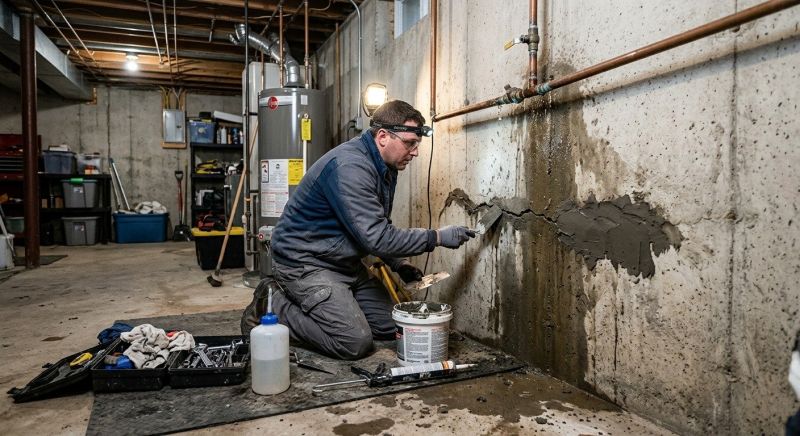 Foundation Leak Repair in Grand Rapids, MI