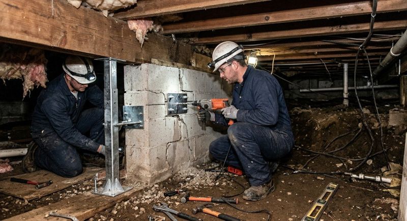 Structural Foundation Repair in Greenville, SC